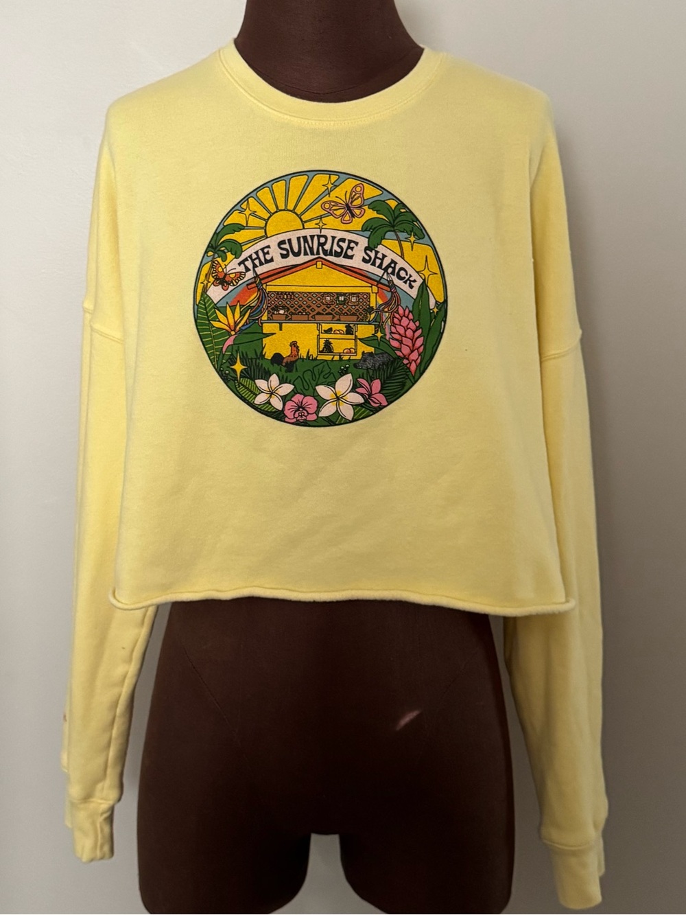 Cute Beach Vibe Crop Top
